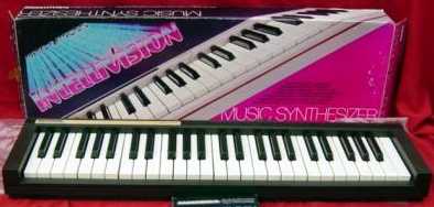 Mattel Intellivision II Music Keyboard [RN:4-9] [YR:83] [SC:US]